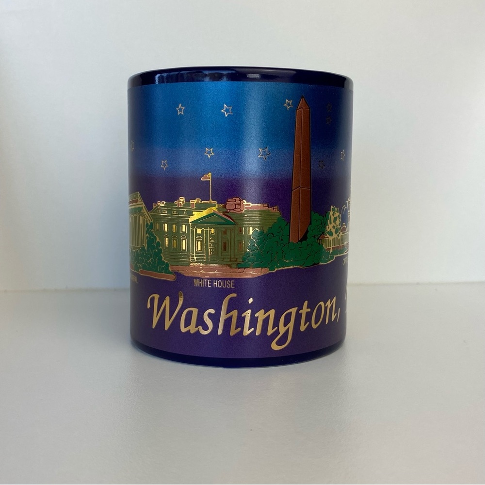 Purple Washington D.C. "White House" Mug